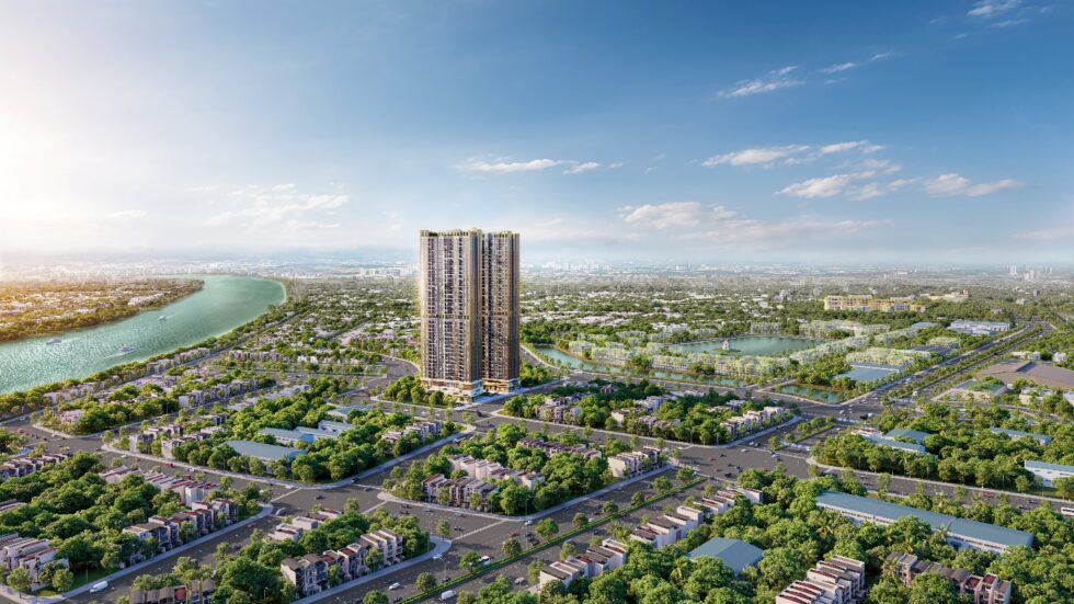 A&T SKYGARDEN – 西贡旁边独特的“三边水滨公寓